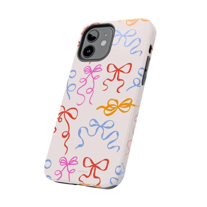 Multicolor Bows and Ribbons Tough iPhone Cases - SmartHomeGoodies