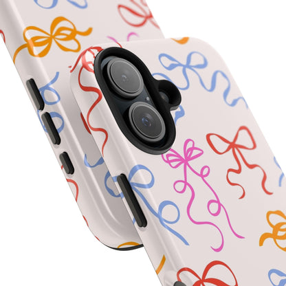 Multicolor Bows and Ribbons Tough iPhone Cases - SmartHomeGoodies
