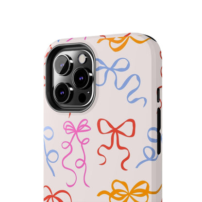 Multicolor Bows and Ribbons Tough iPhone Cases - SmartHomeGoodies
