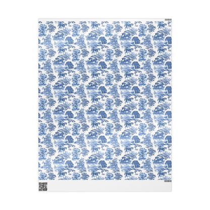 Noël in Toile Luxury Gift Wrapping Paper for Christmas - SmartHomeGoodies