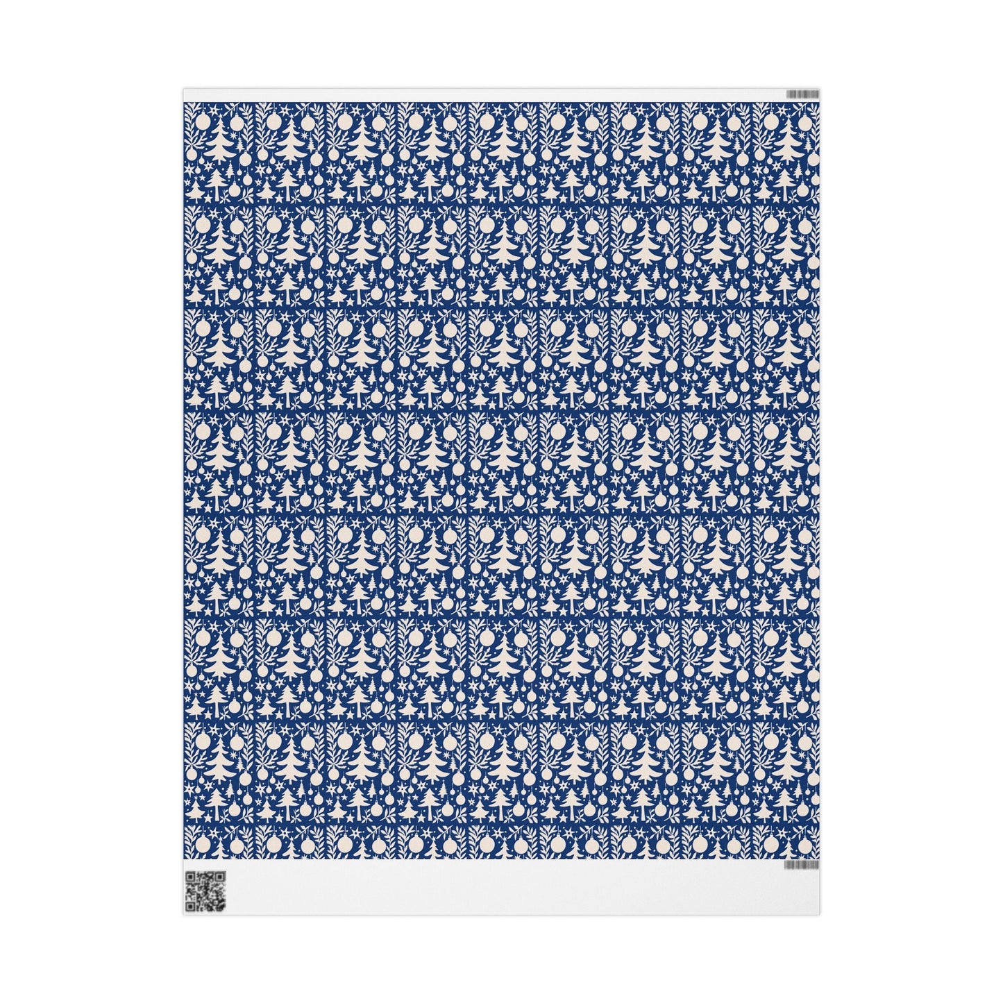 Nordic Night Christmas Gift Wrapping Paper - SmartHomeGoodies