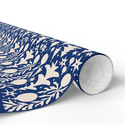 Nordic Night Christmas Gift Wrapping Paper - SmartHomeGoodies