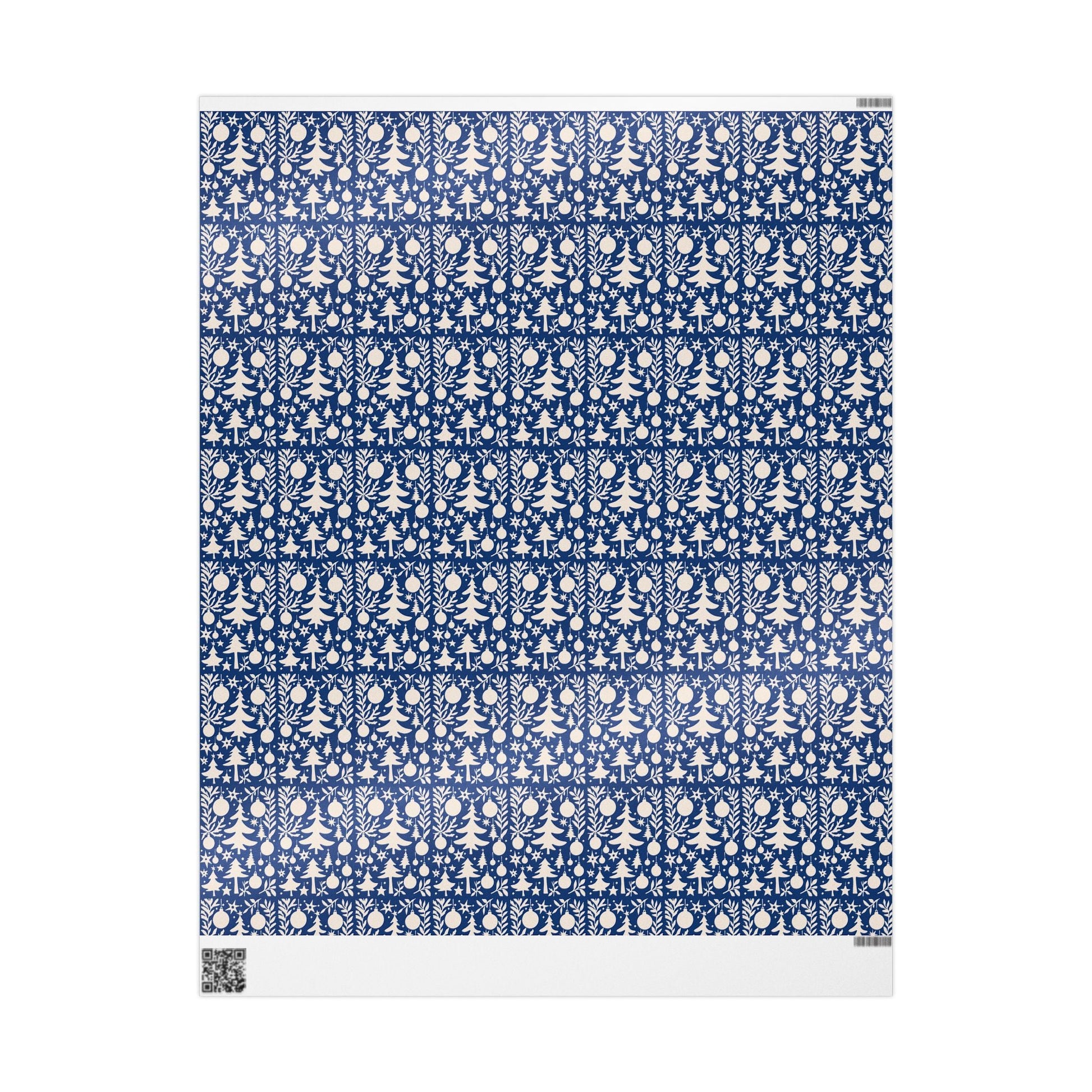 Nordic Night Christmas Gift Wrapping Paper - SmartHomeGoodies