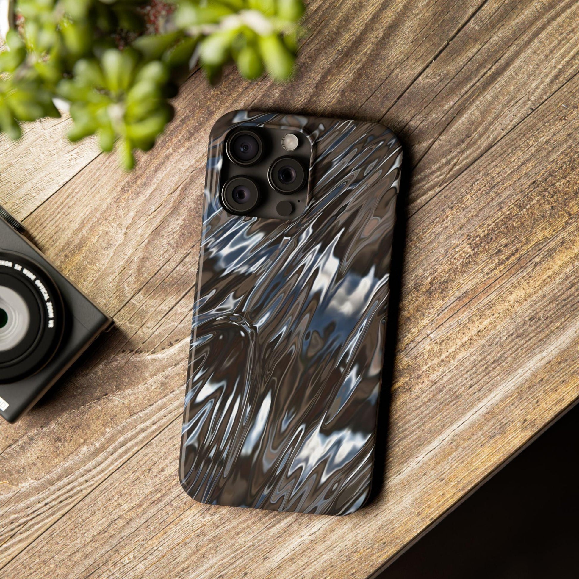 Obsidian Flow iPhone Cases - Slim Phone Cases for iPhone - SmartHomeGoodies