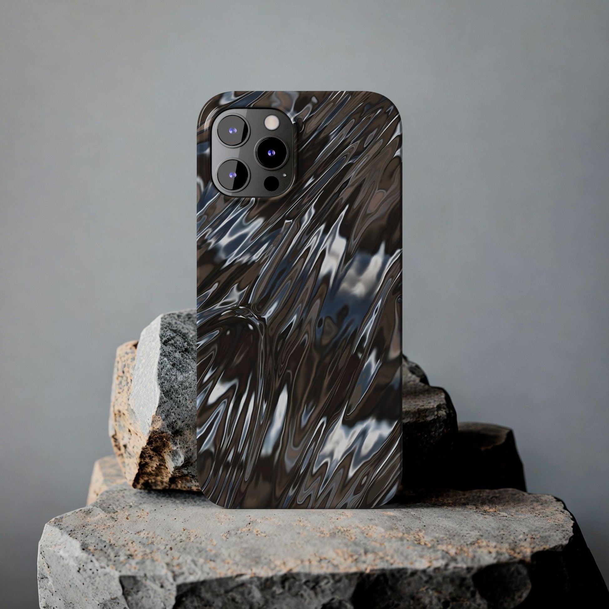 Obsidian Flow iPhone Cases - Slim Phone Cases for iPhone - SmartHomeGoodies