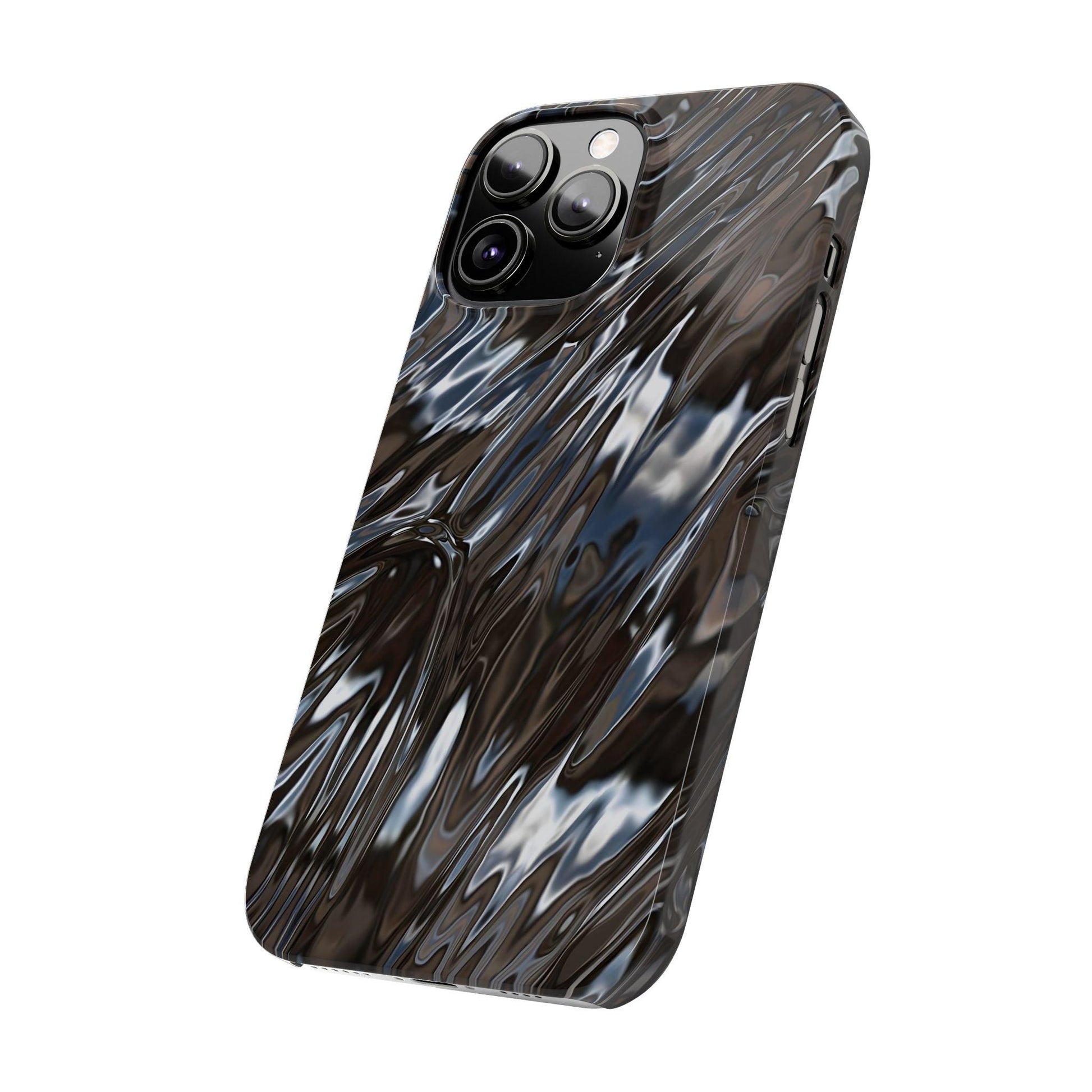 Obsidian Flow iPhone Cases - Slim Phone Cases for iPhone - SmartHomeGoodies