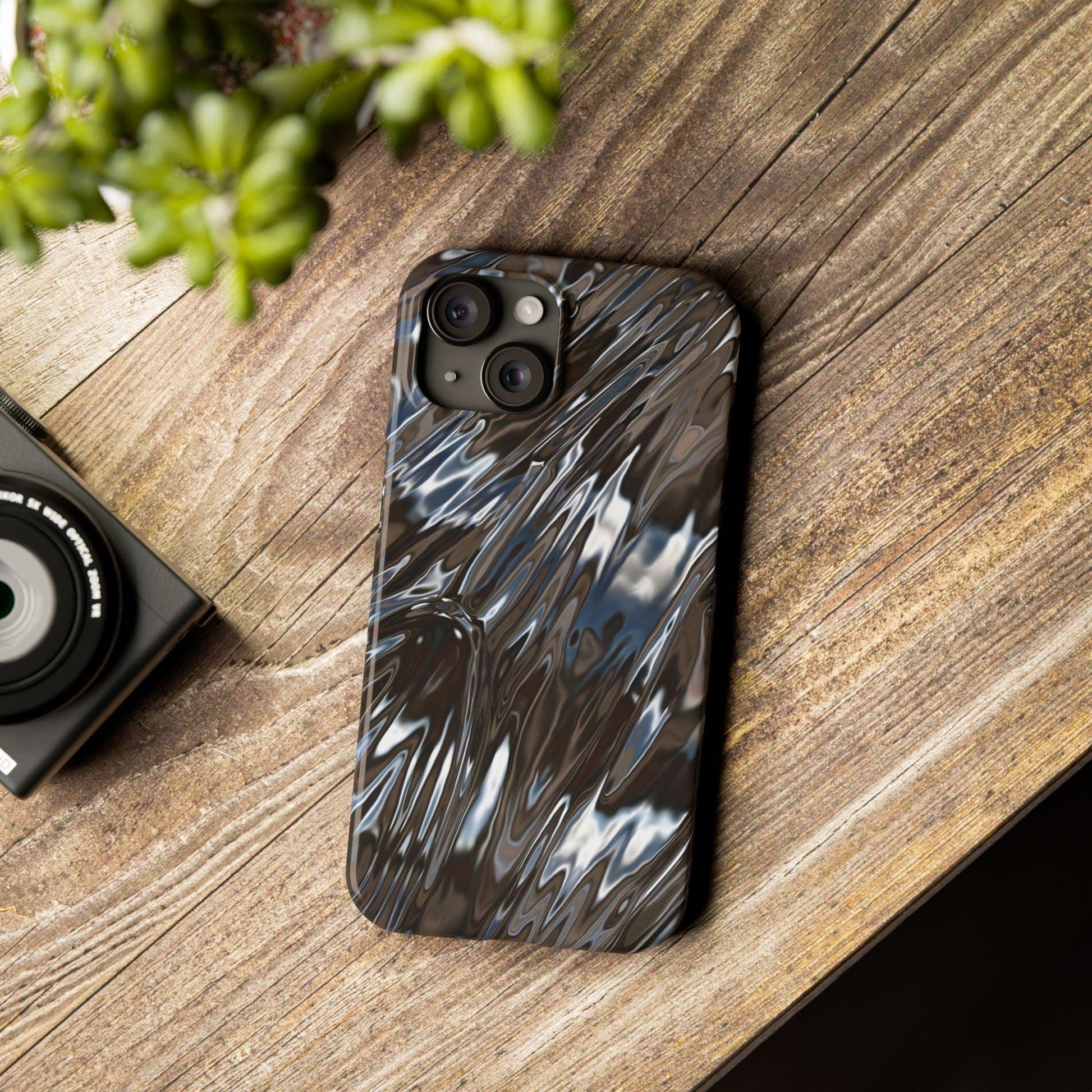 Obsidian Flow iPhone Cases - Slim Phone Cases for iPhone - SmartHomeGoodies