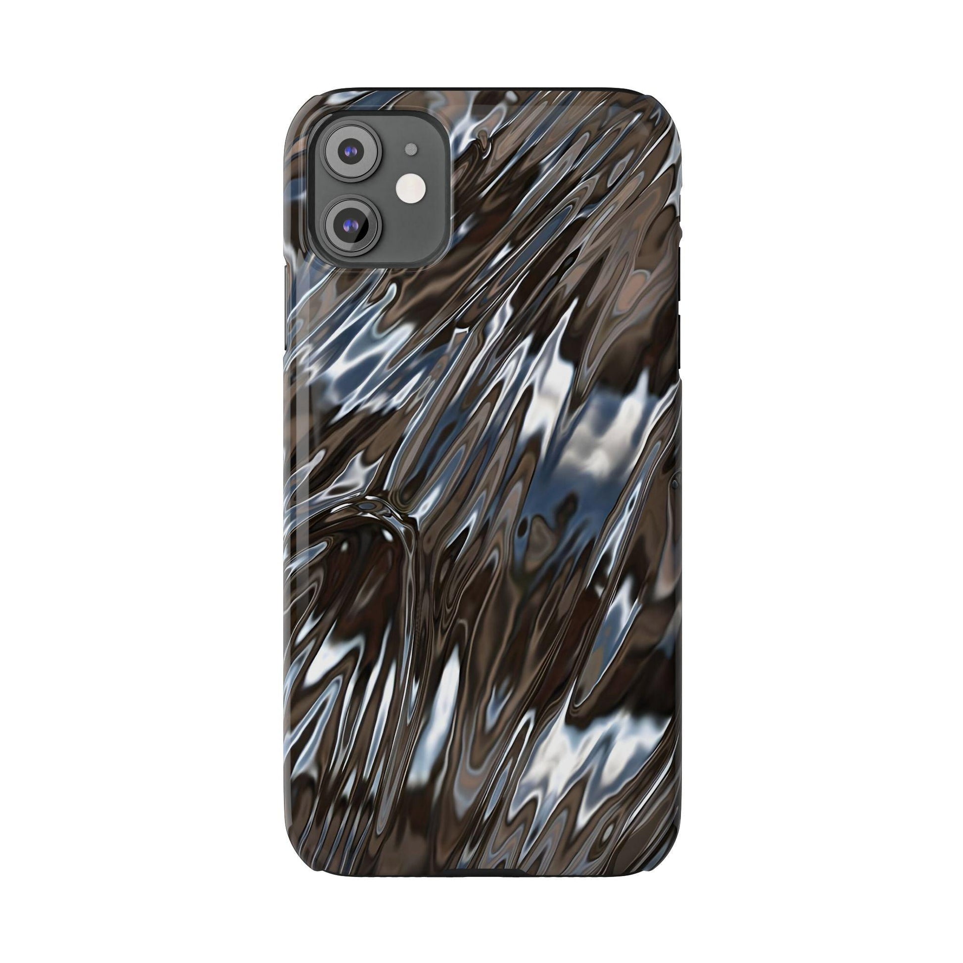 Obsidian Flow iPhone Cases - Slim Phone Cases for iPhone - SmartHomeGoodies