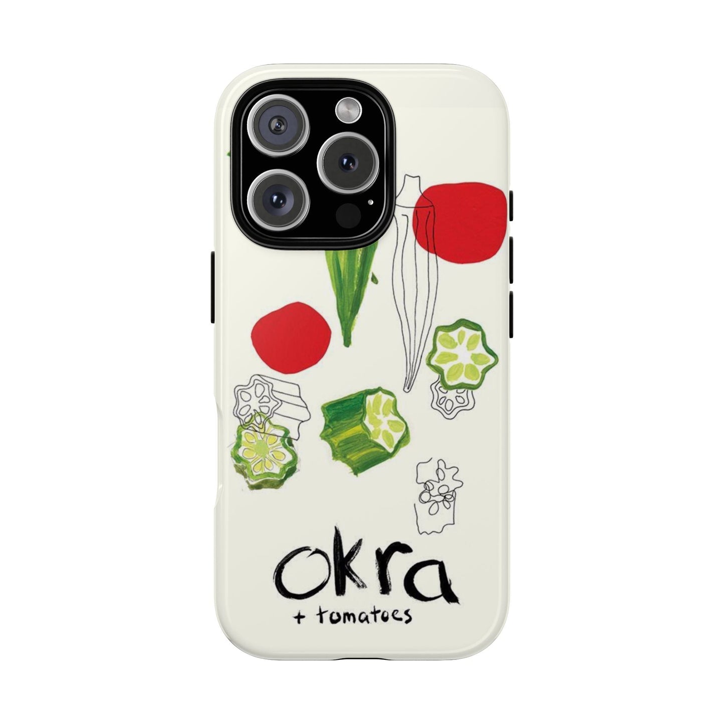 Okra & Tomatoes Phone Case - SmartHomeGoodies