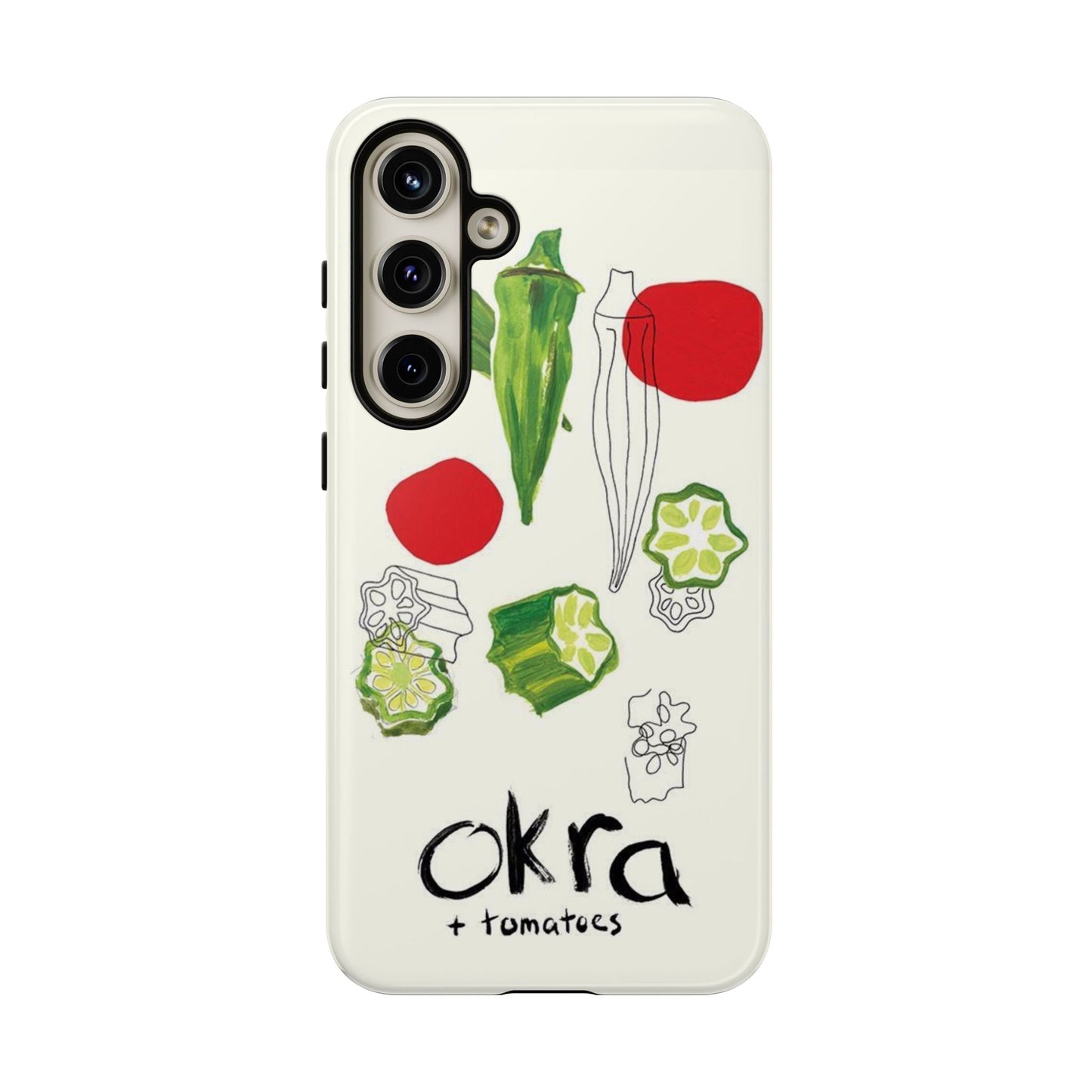 Okra & Tomatoes Phone Case - SmartHomeGoodies