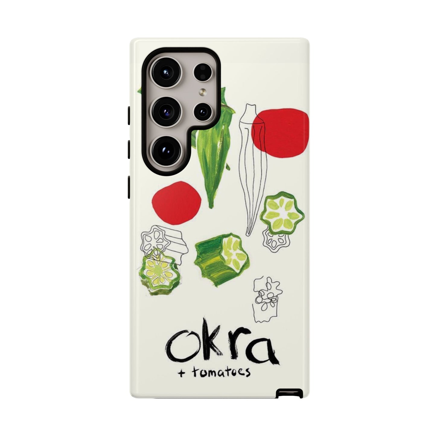 Okra & Tomatoes Phone Case - SmartHomeGoodies