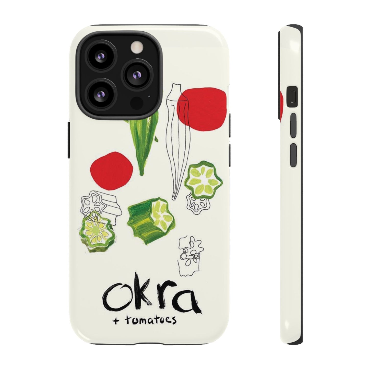 Okra & Tomatoes Phone Case - SmartHomeGoodies