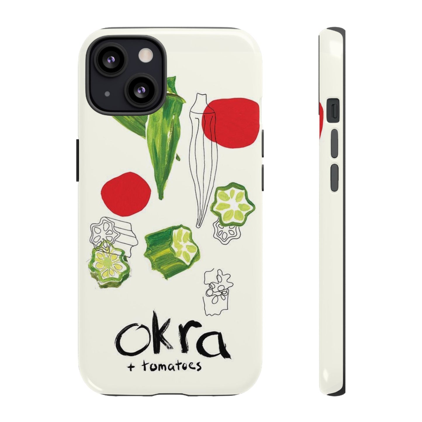 Okra & Tomatoes Phone Case - SmartHomeGoodies