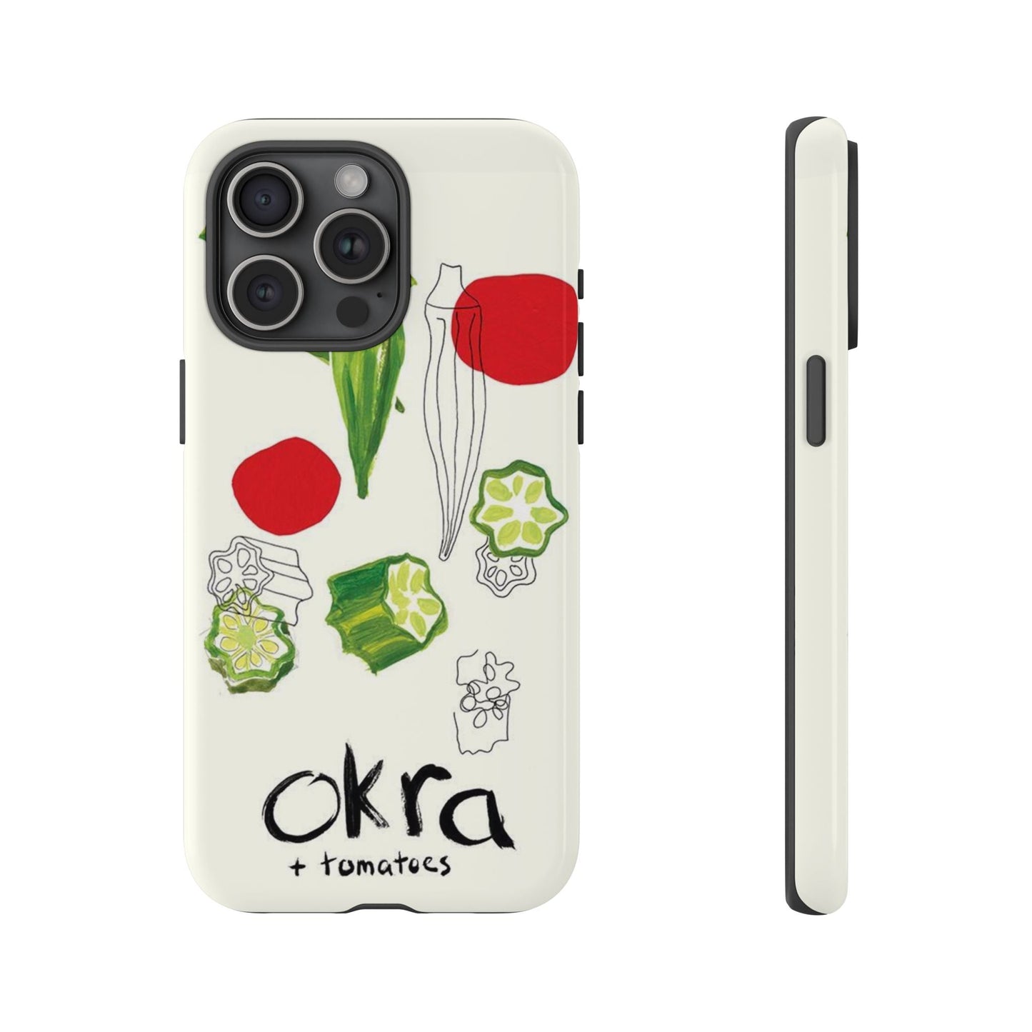 Okra & Tomatoes Phone Case - SmartHomeGoodies