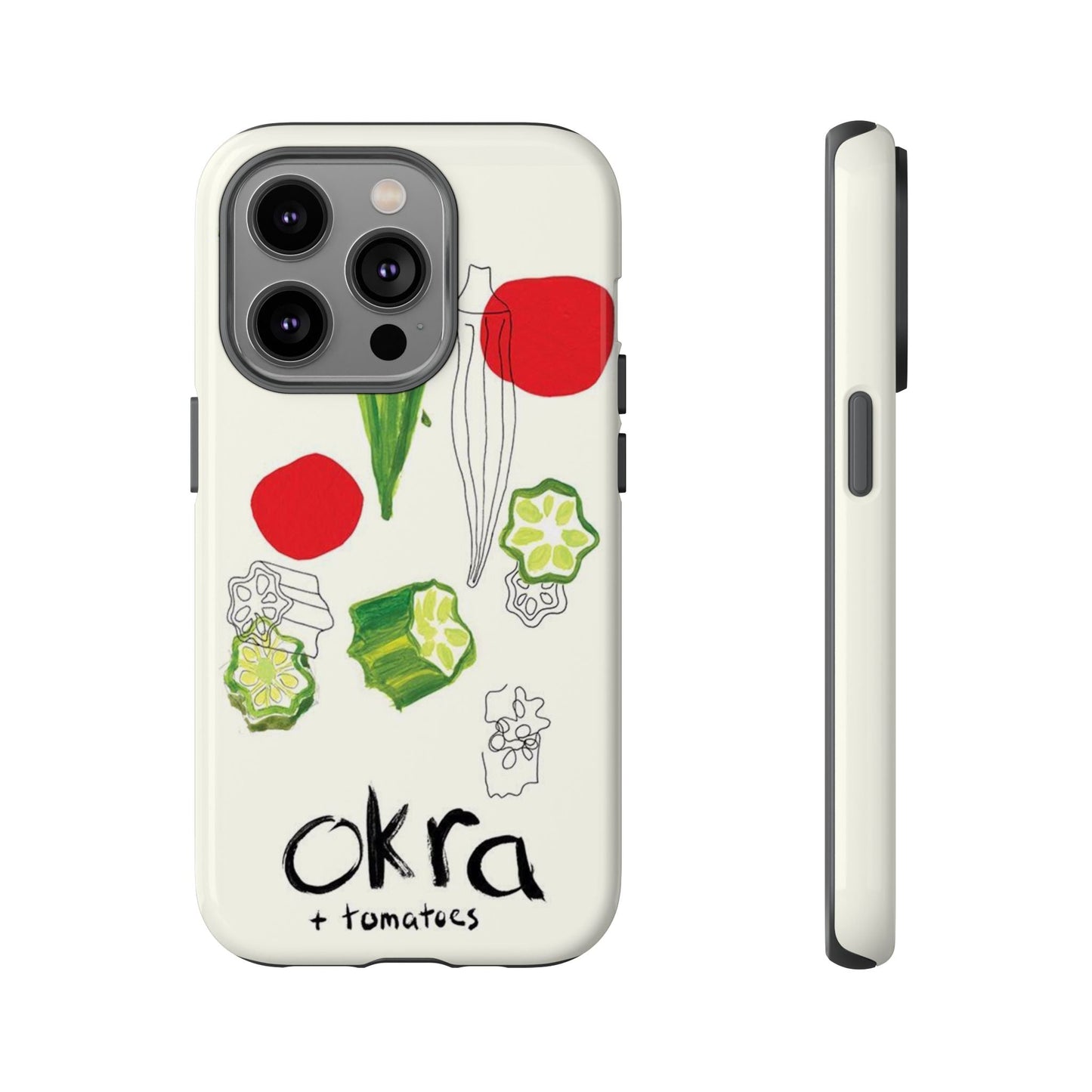 Okra & Tomatoes Phone Case - SmartHomeGoodies