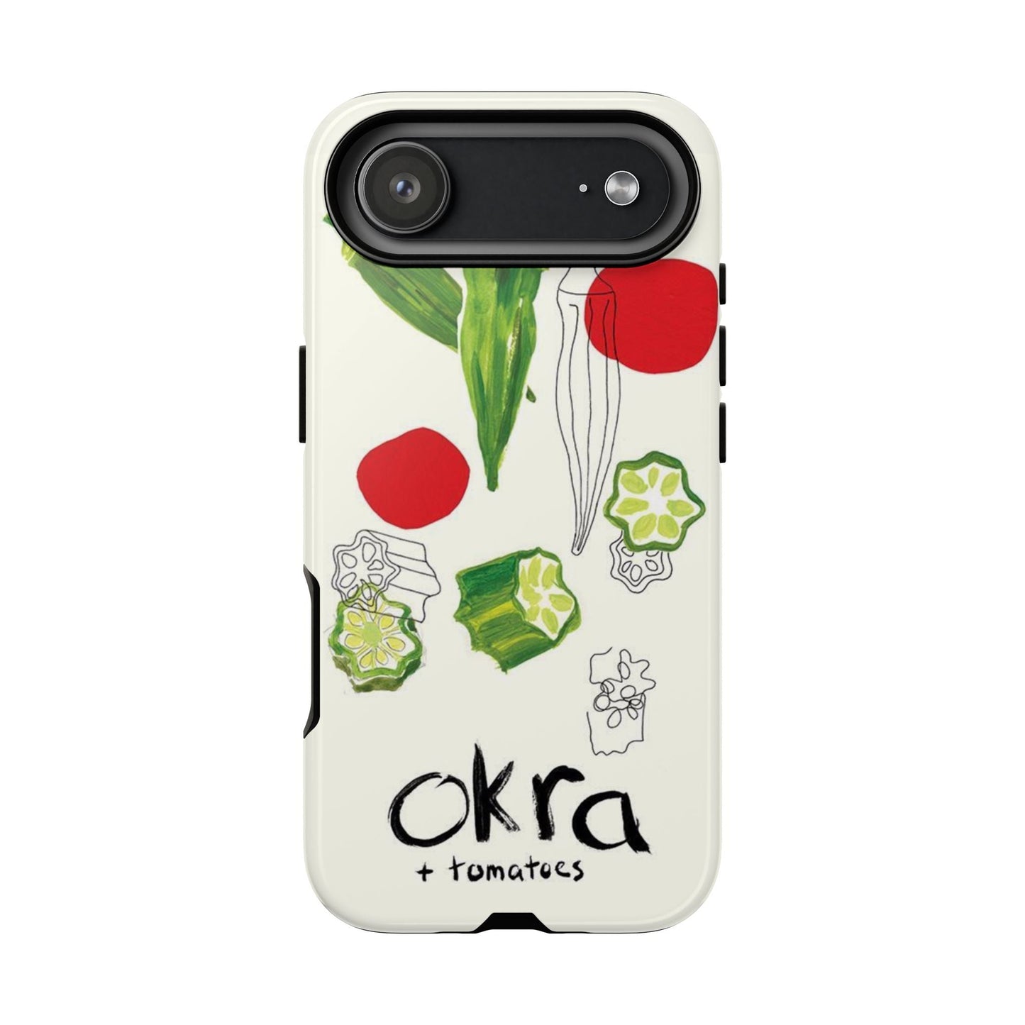 Okra & Tomatoes Phone Case - SmartHomeGoodies