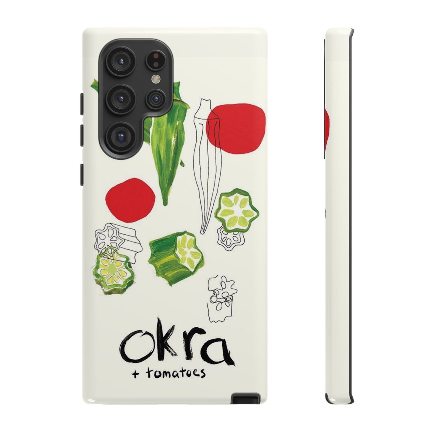 Okra & Tomatoes Phone Case - SmartHomeGoodies