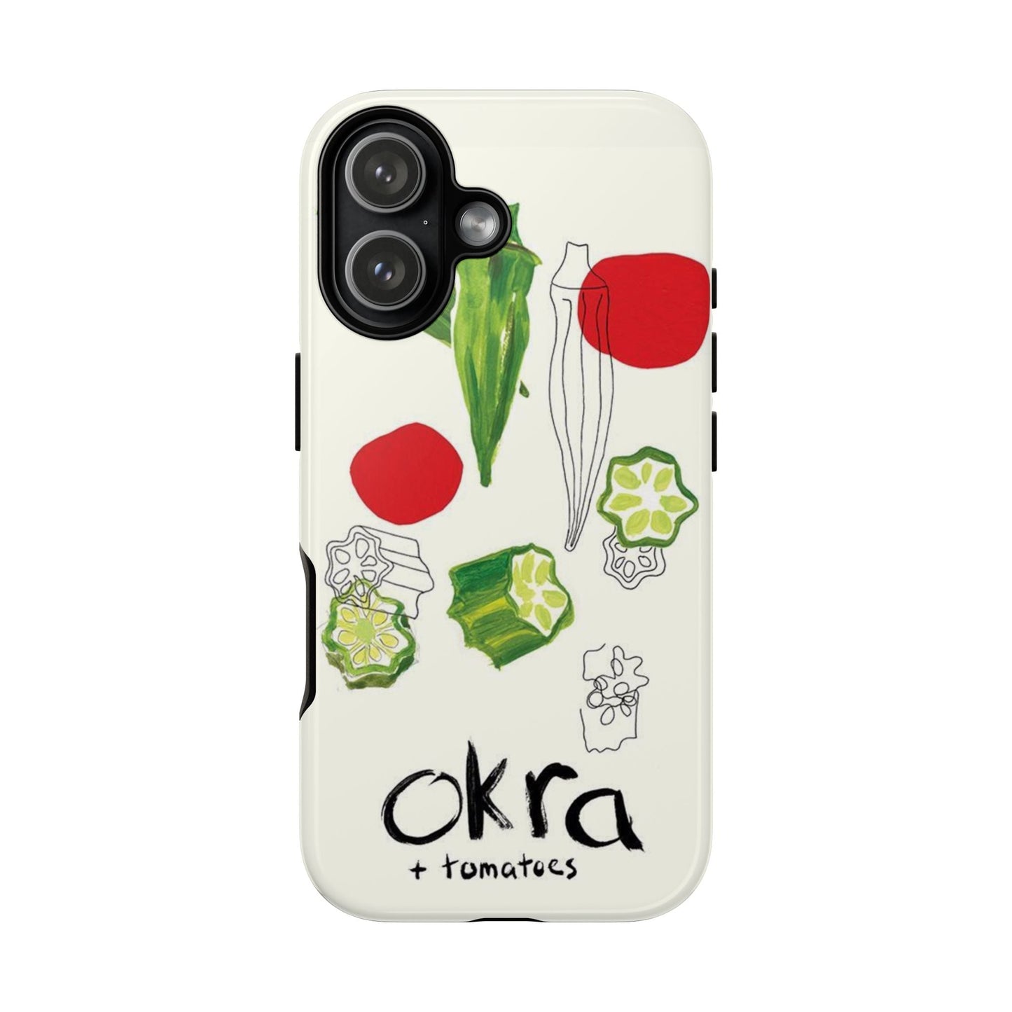 Okra & Tomatoes Phone Case - SmartHomeGoodies