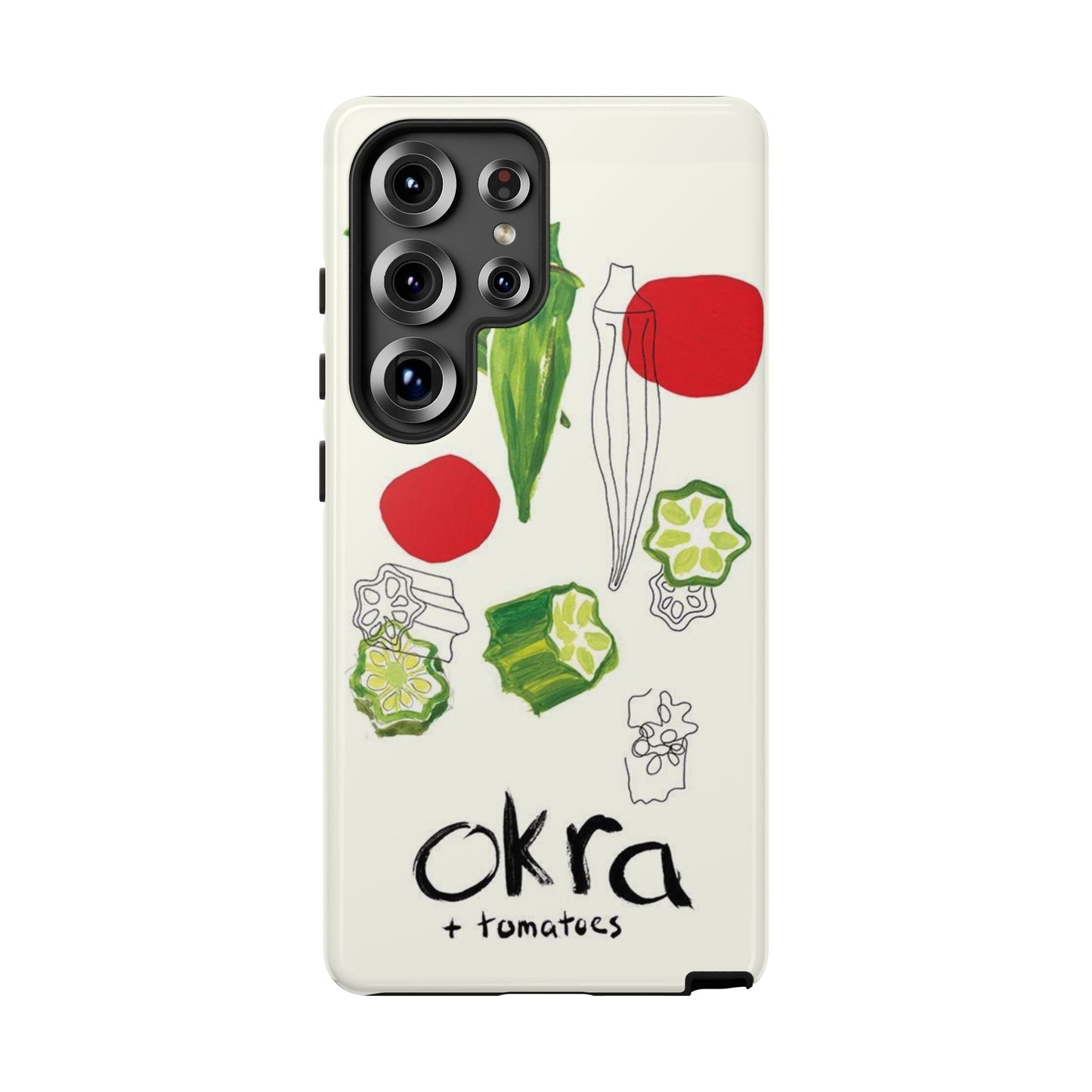 Okra & Tomatoes Phone Case - SmartHomeGoodies