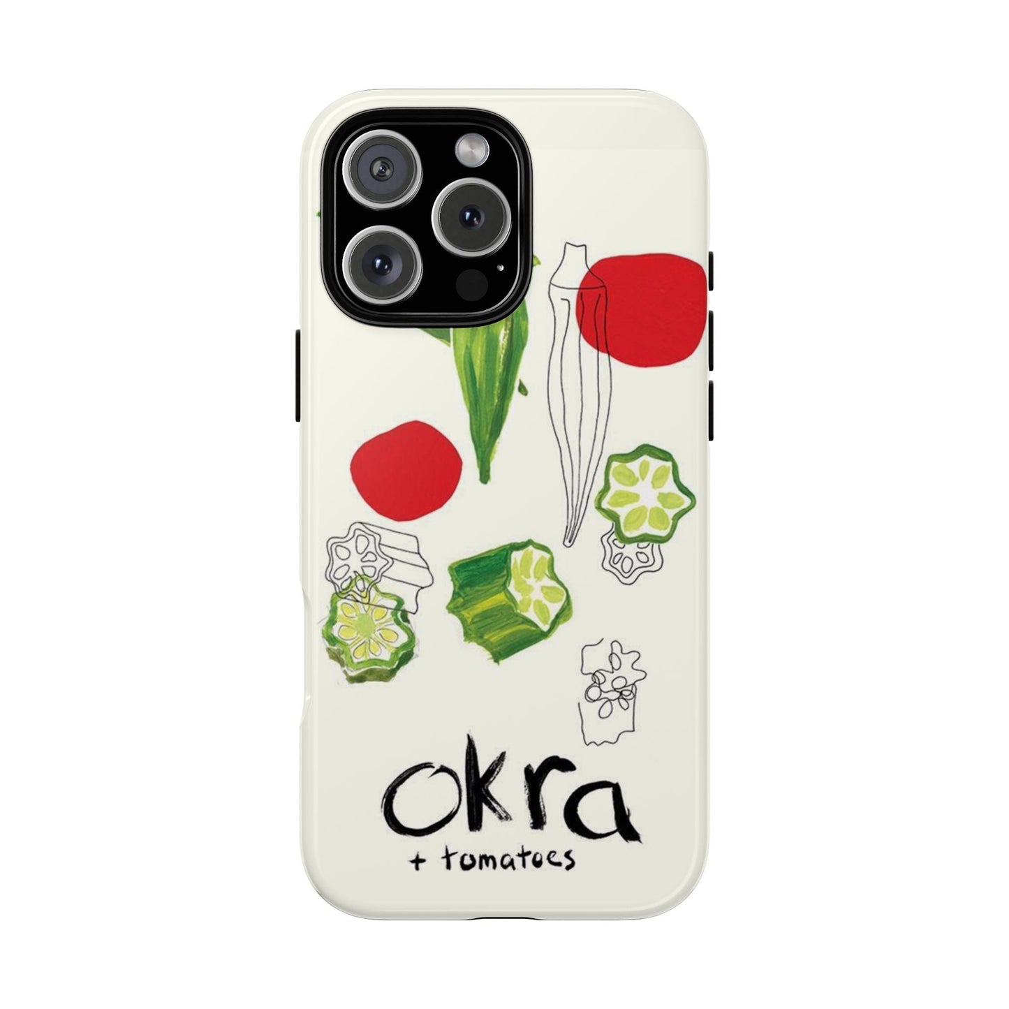 Okra & Tomatoes Phone Case - SmartHomeGoodies