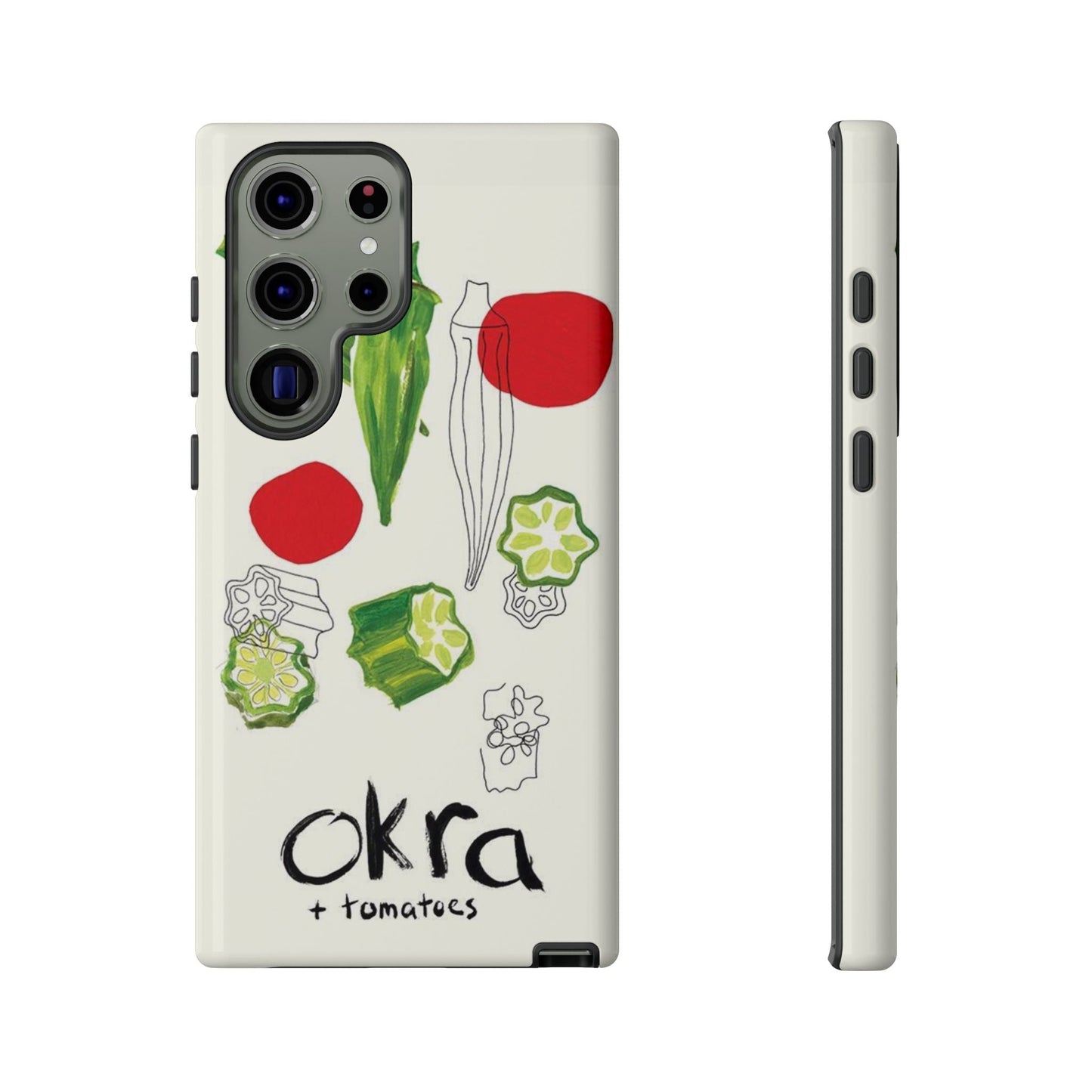 Okra & Tomatoes Phone Case - SmartHomeGoodies