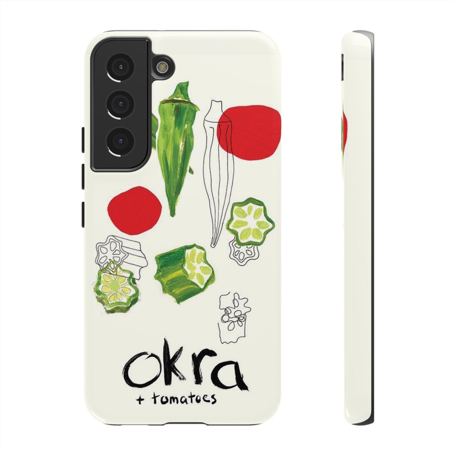 Okra & Tomatoes Phone Case - SmartHomeGoodies