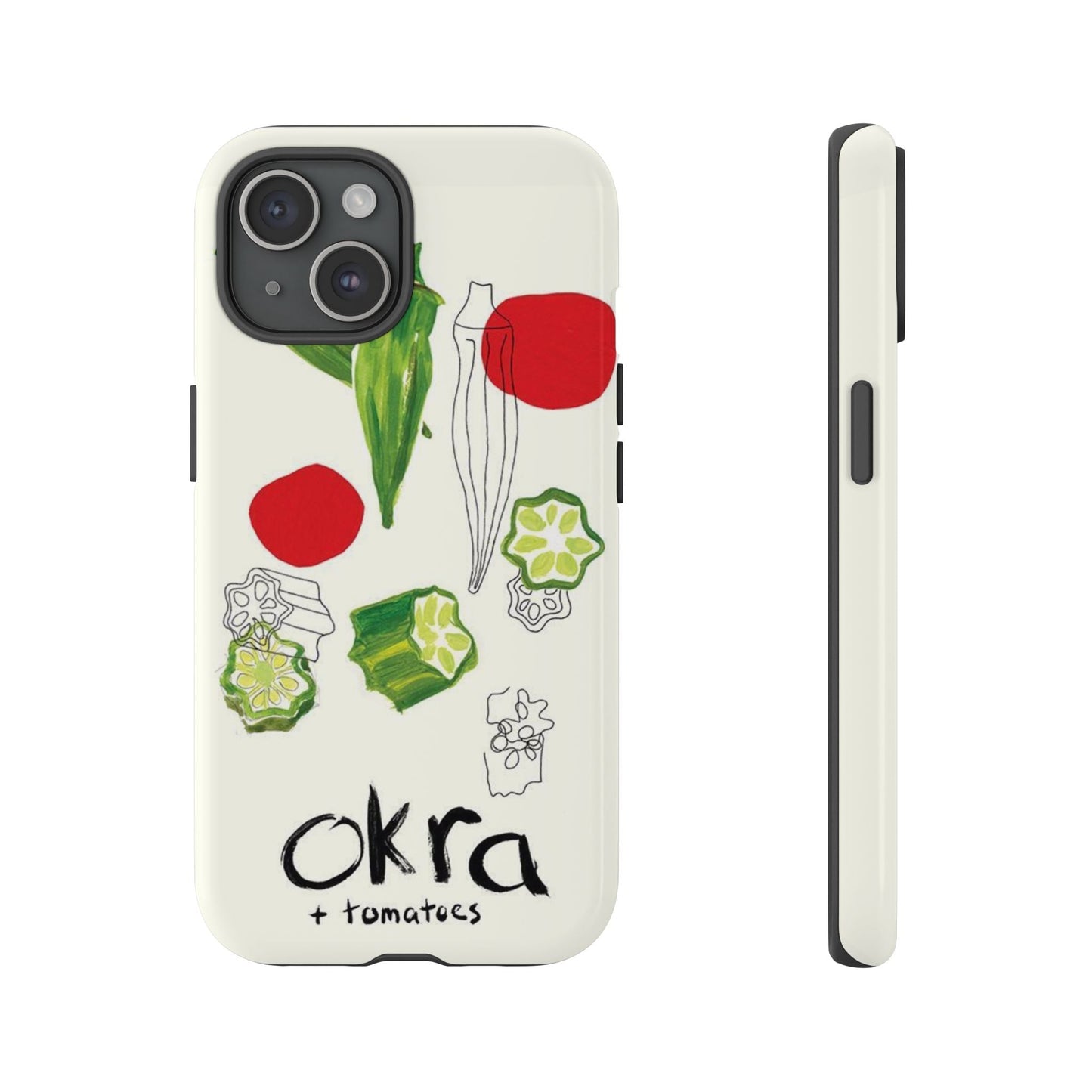 Okra & Tomatoes Phone Case - SmartHomeGoodies
