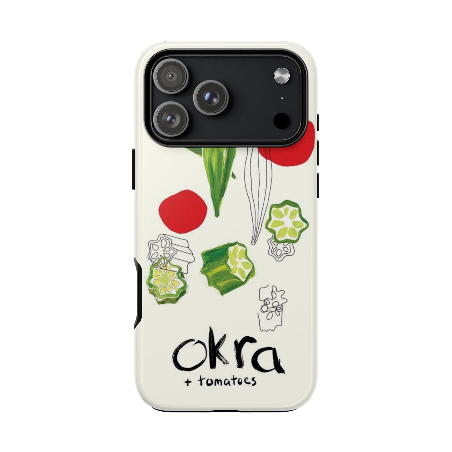Okra & Tomatoes Phone Case - SmartHomeGoodies