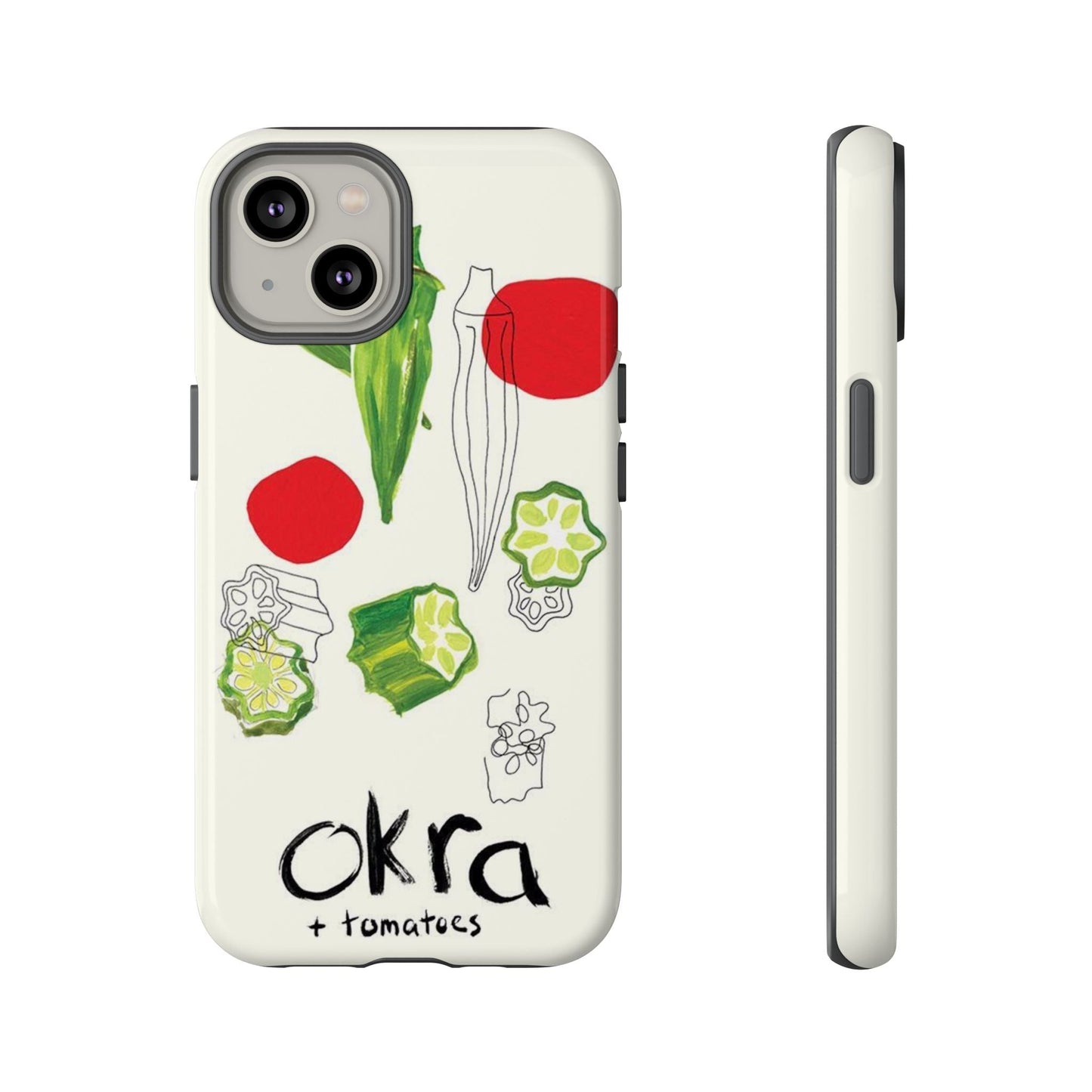 Okra & Tomatoes Phone Case - SmartHomeGoodies
