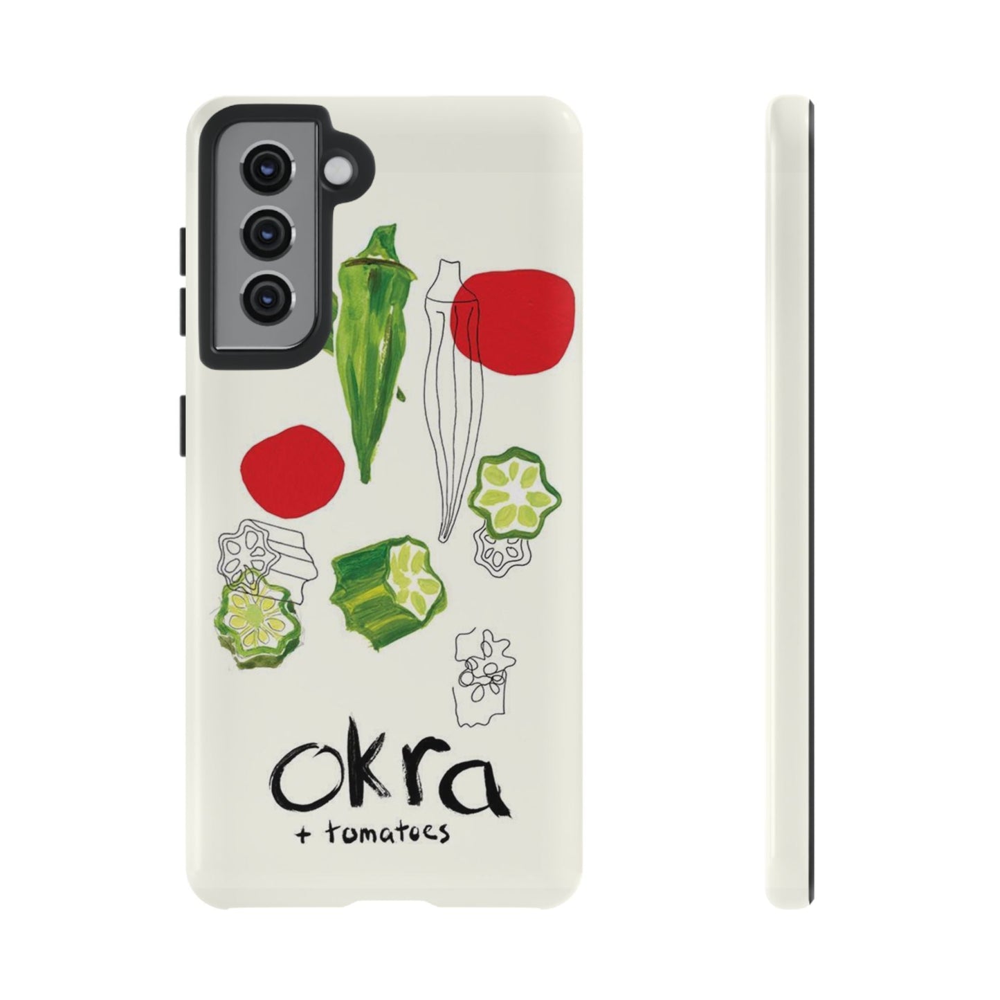 Okra & Tomatoes Phone Case - SmartHomeGoodies