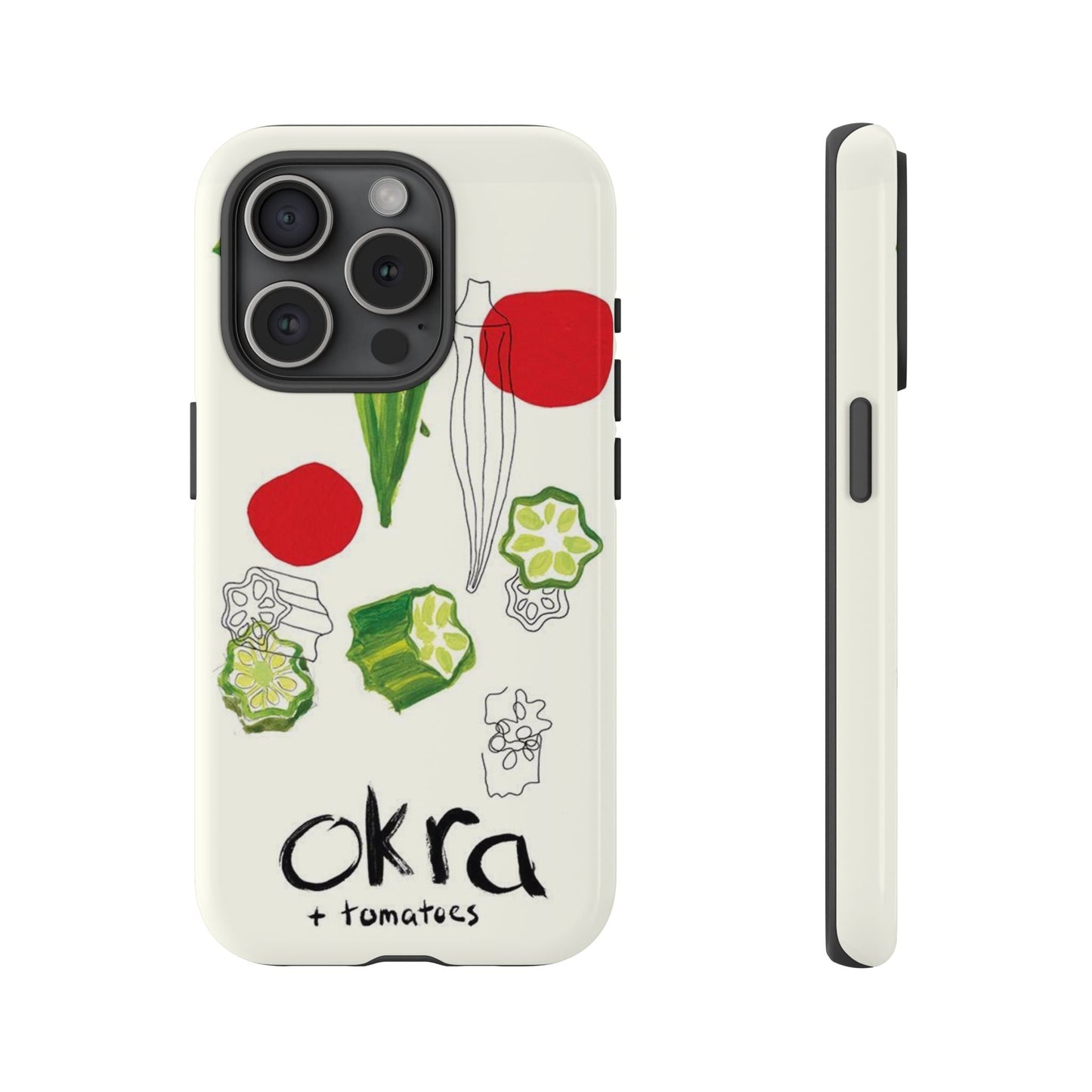 Okra & Tomatoes Phone Case - SmartHomeGoodies