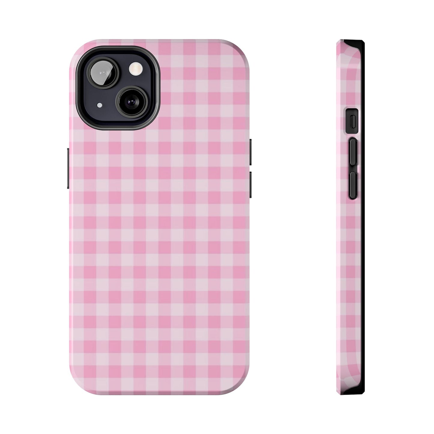 Pink Gingham Phone Case - SmartHomeGoodies