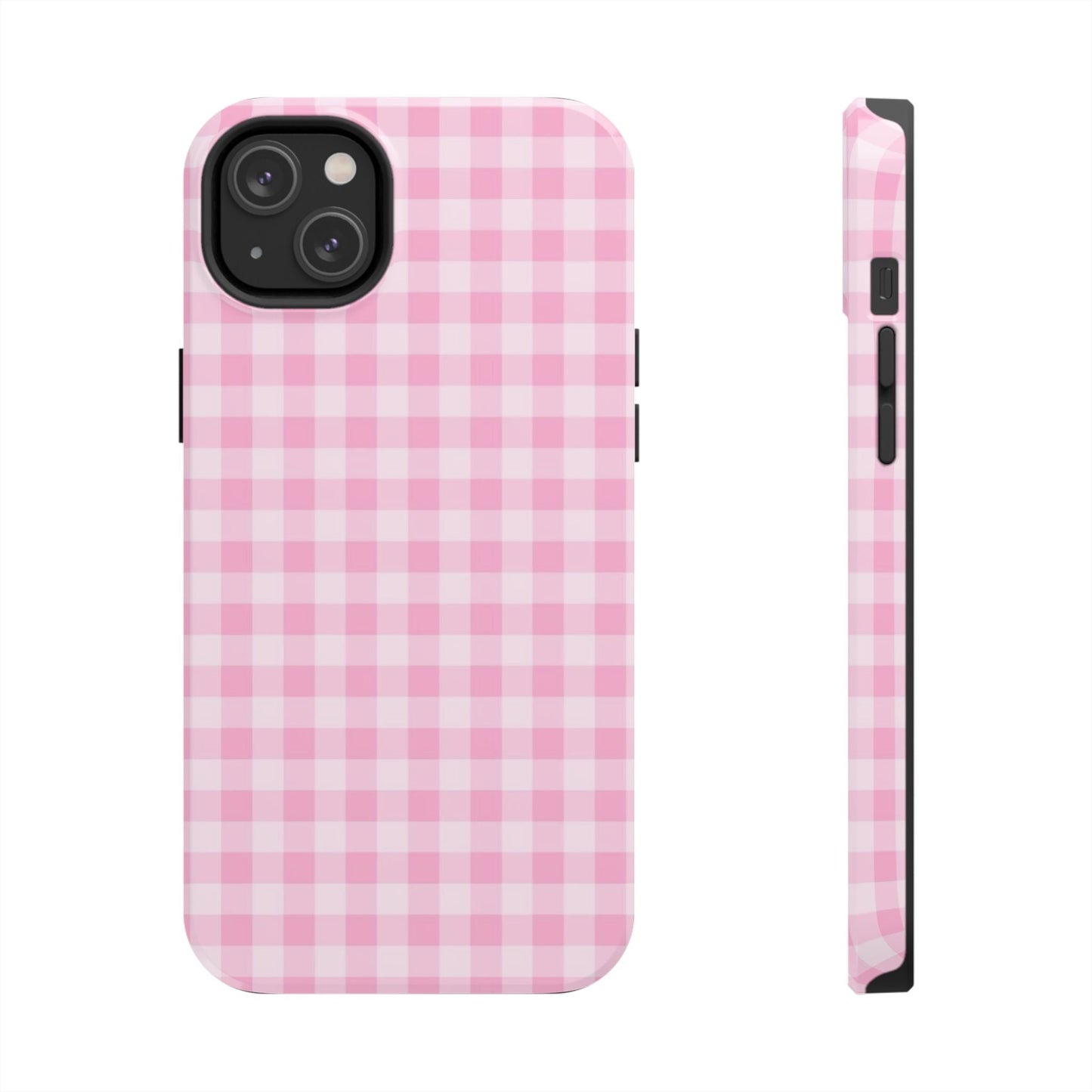 Pink Gingham Phone Case - SmartHomeGoodies