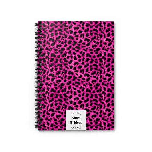 Pink Leopard Spiral Notebook - SmartHomeGoodies