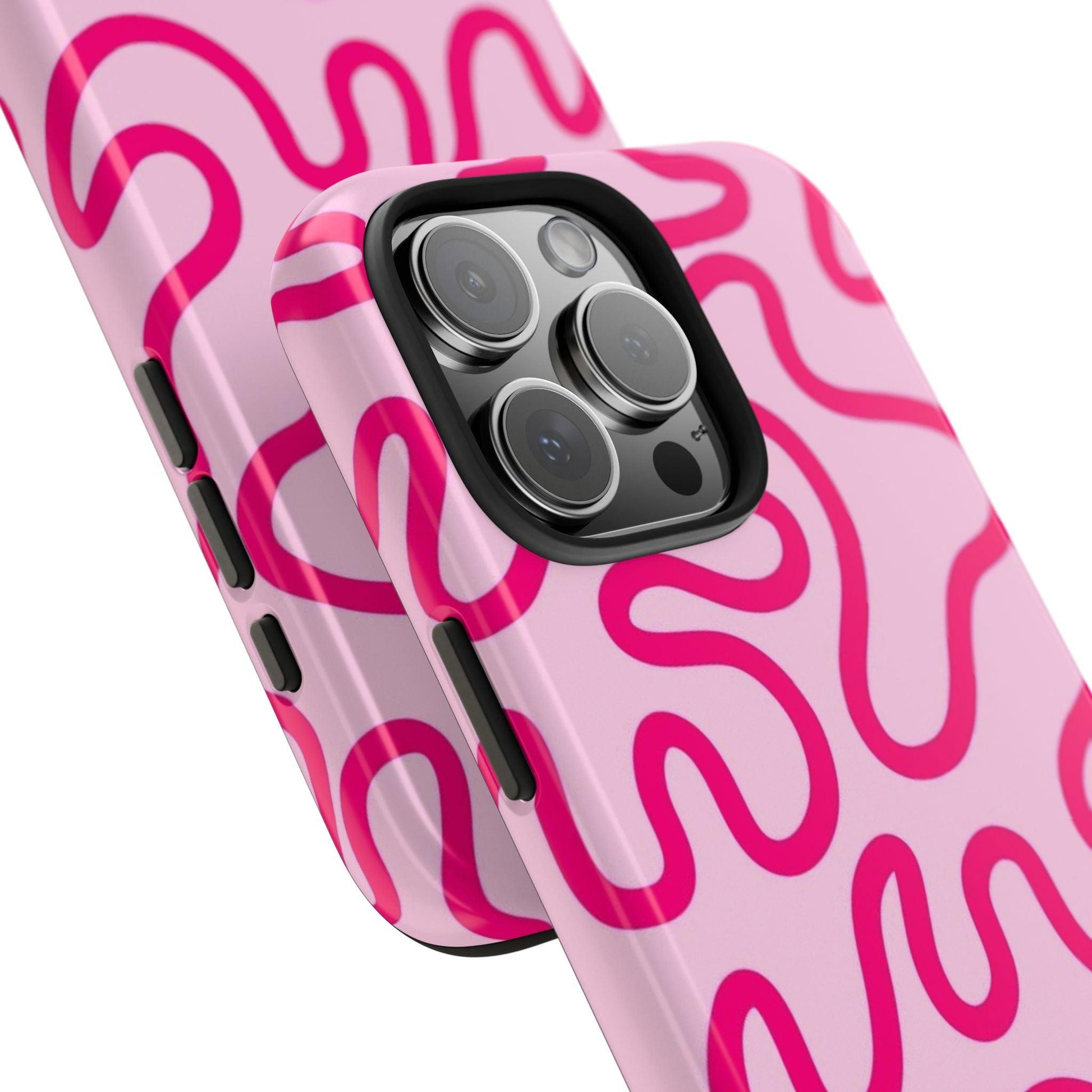 Pink Paradise Swirls Tough iPhone Cases - SmartHomeGoodies