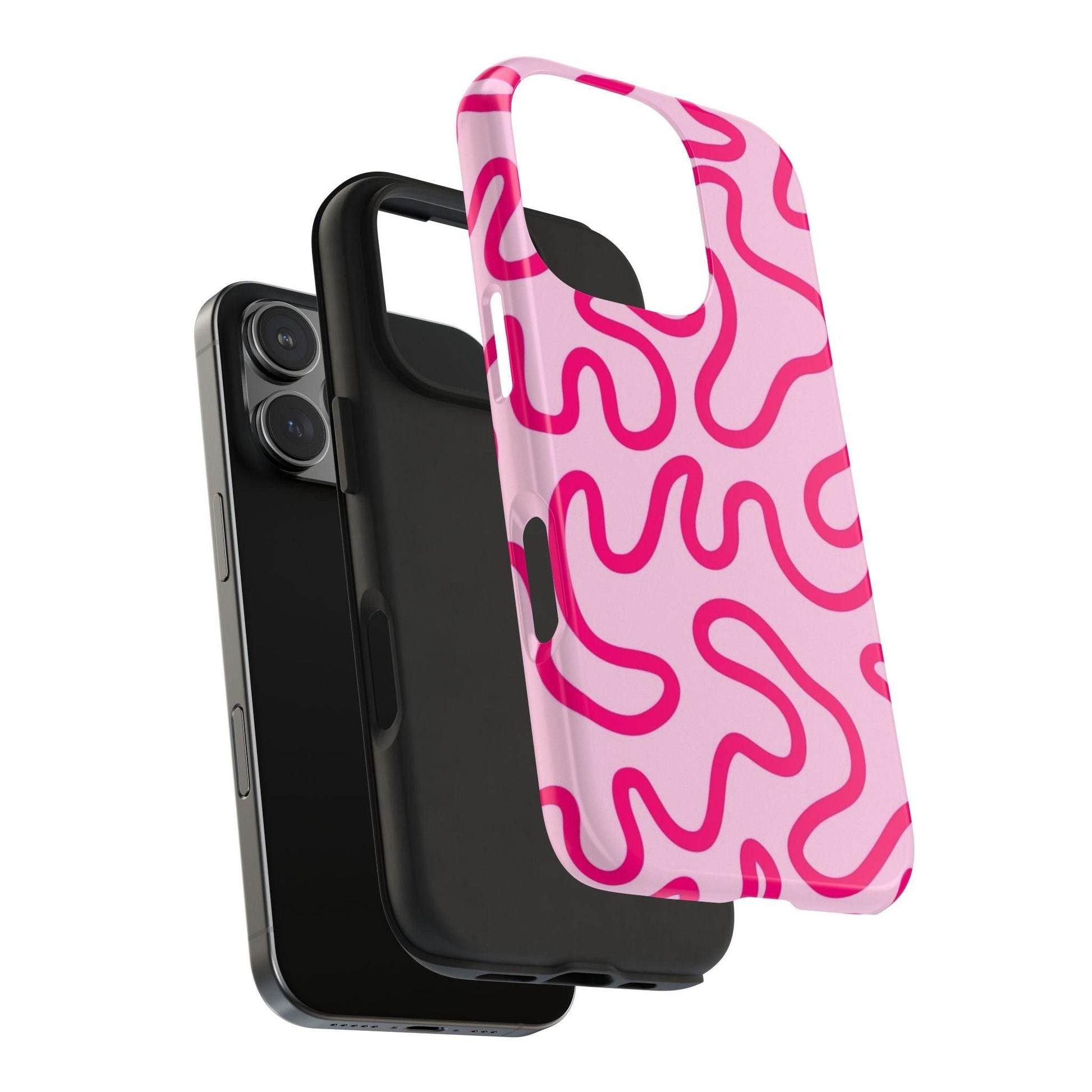 Pink Paradise Swirls Tough iPhone Cases - SmartHomeGoodies