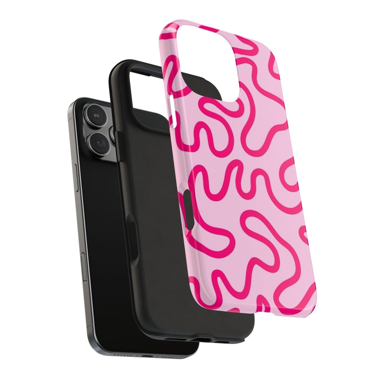 Pink Paradise Swirls Tough iPhone Cases - SmartHomeGoodies