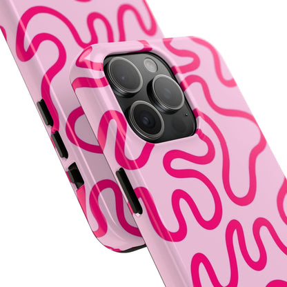 Pink Paradise Swirls Tough iPhone Cases - SmartHomeGoodies