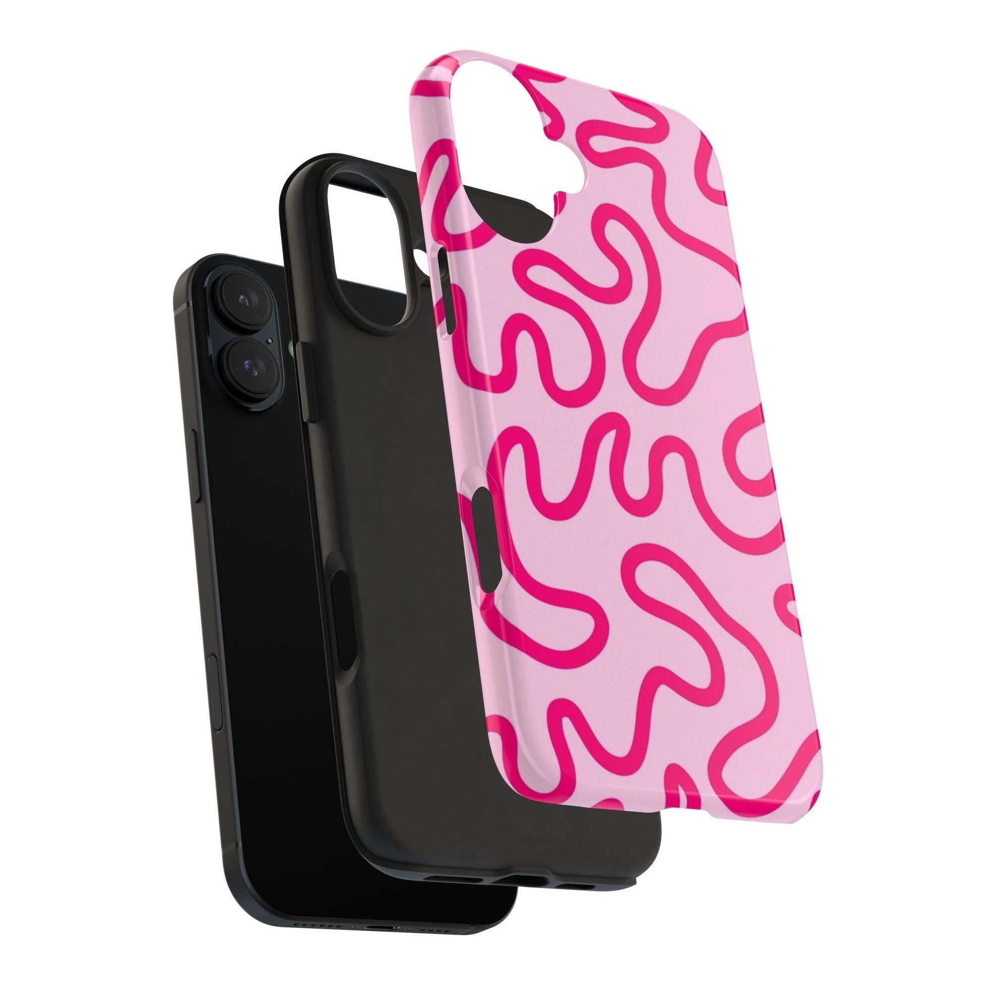 Pink Paradise Swirls Tough iPhone Cases - SmartHomeGoodies
