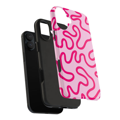 Pink Paradise Swirls Tough iPhone Cases - SmartHomeGoodies
