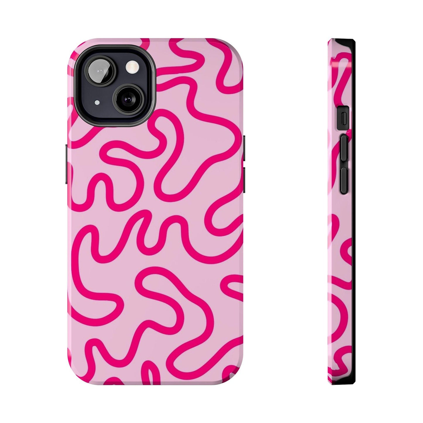 Pink Paradise Swirls Tough iPhone Cases - SmartHomeGoodies