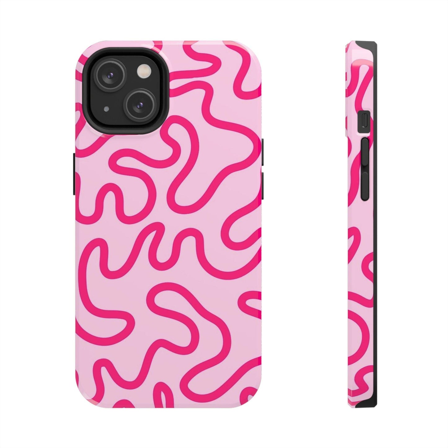 Pink Paradise Swirls Tough iPhone Cases - SmartHomeGoodies