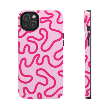 Pink Paradise Swirls Tough iPhone Cases - SmartHomeGoodies