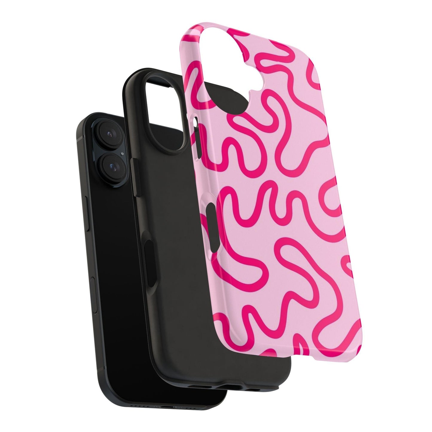 Pink Paradise Swirls Tough iPhone Cases - SmartHomeGoodies