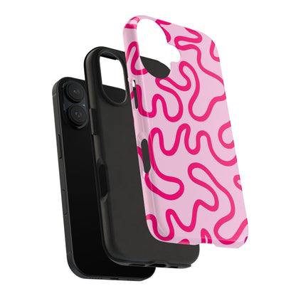 Pink Paradise Swirls Tough iPhone Cases - SmartHomeGoodies