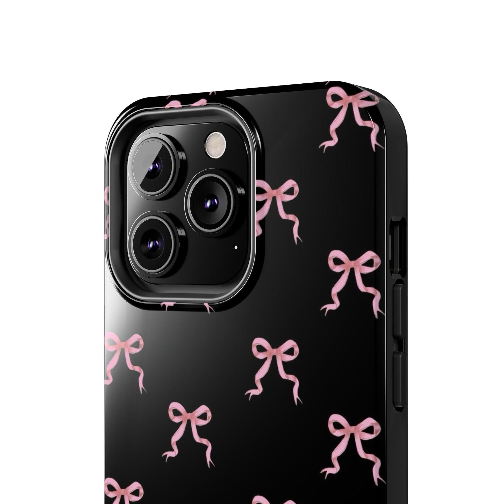 Pink Ribbon Charm iPhone Tough Case - SmartHomeGoodies