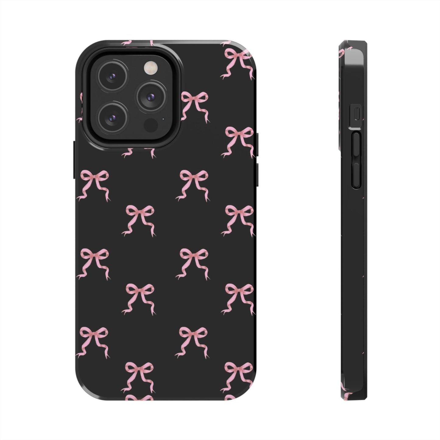 Pink Ribbon Charm iPhone Tough Case - SmartHomeGoodies