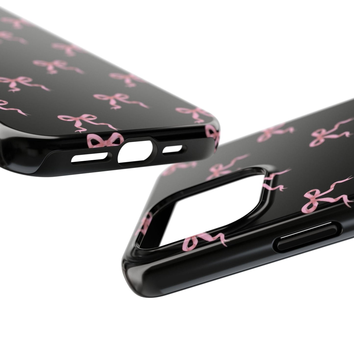 Pink Ribbon Charm iPhone Tough Case - SmartHomeGoodies