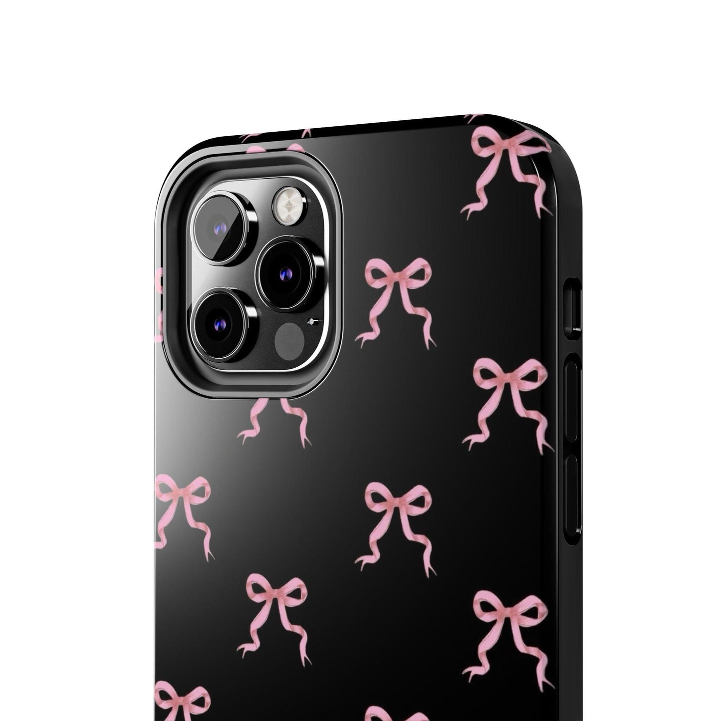 Pink Ribbon Charm iPhone Tough Case - SmartHomeGoodies