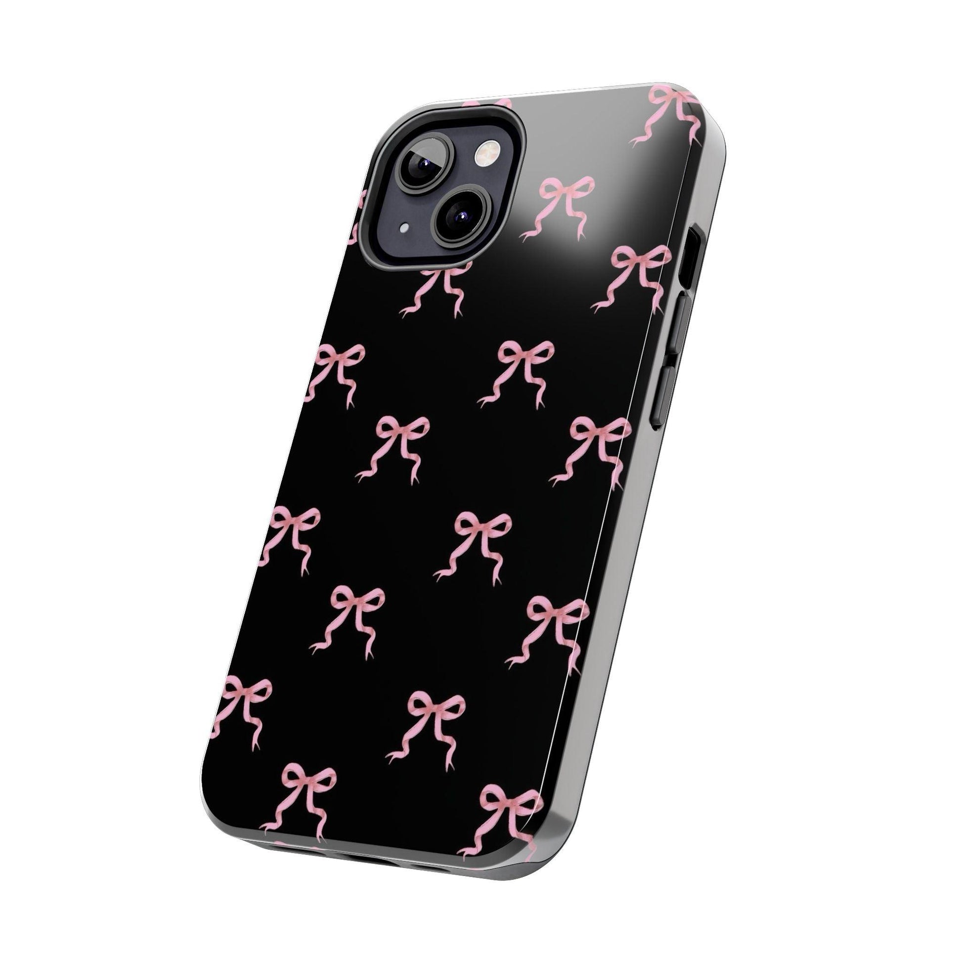 Pink Ribbon Charm iPhone Tough Case - SmartHomeGoodies